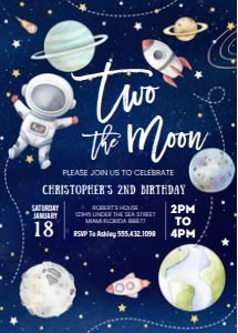 TM01 - Two the moon invitation: TM01 - Two the moon invitation
