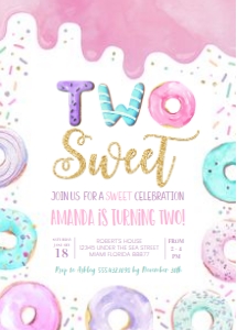 D002 - Donut invitation: D002 - Donut invitation