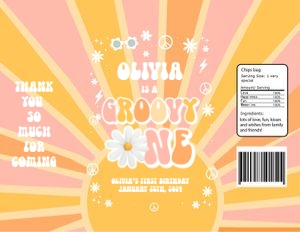 G113 - Groovy chip bag: G113 - Groovy chip bag