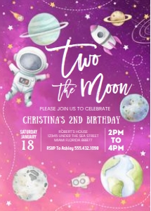TM02 - Two the moon invitation: TM02 - Two the moon invitation