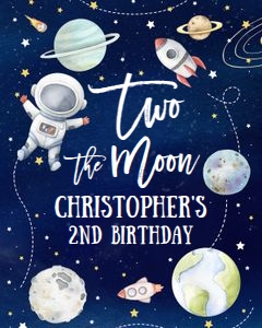 TM01 - Two the moon welcome sign 8x10: TM01 - Two the moon welcome sign 8x10