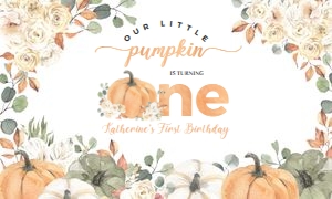 PB001 - Pumpkin backdrop: PB001 - Pumpkin backdrop