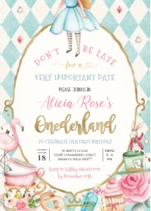A101 - Onederland invitation: A101 - Onederland invitation