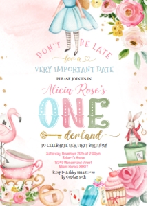 A402 - Onederland invitation: A402 - Onederland invitation