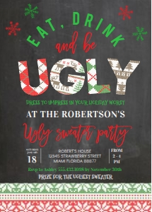 U102 - Ugly sweeter invitation: U102 - Ugly sweeter invitation