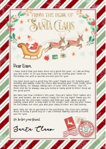 SL101 - From the desk of Santa: SL101 - Elf Printable Kit