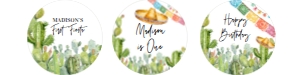 FT101 - Fiesta cupcake toppers: FT101 - Fiesta cupcake toppers