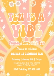 G117 - Groovy invitation: G117 - Groovy invitation