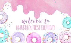 D001 - Donut backdrop: D001 - Donut backdrop