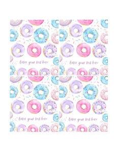 D006 - Donut food label: D006 - Donut food label