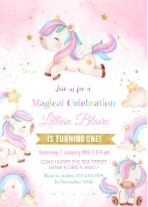 UN101 - Unicorn invitation: UN101 - Unicorn invitation