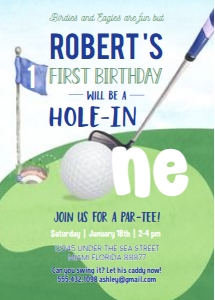 G03 - Golf invitation: G03 - Golf invitation