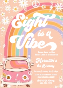 G208 - Groovy invitation: G208 - Groovy invitation