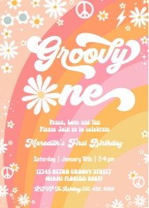 G401 - Groovy invitation: G401 - Groovy invitation