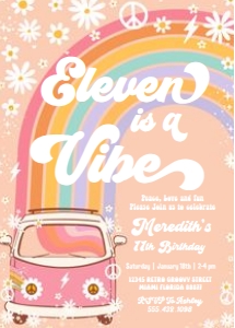 G211 - Groovy invitation: G211 - Groovy invitation