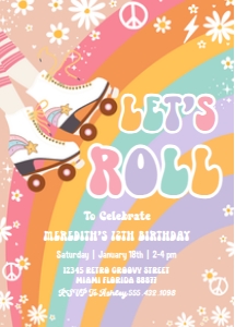 R103 - Lets roll invitation: R103 - Lets roll invitation