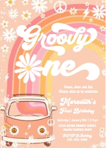 G301 - Groovy invitation: G301 - Groovy invitation