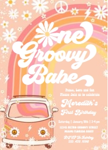 G312 - Groovy invitation: G312 - Groovy invitation