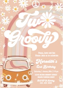 G602 - Groovy invitation: G602 - Groovy invitation