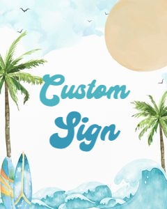 BO1 - The big one custom sign: BO1 - The big one custom sign