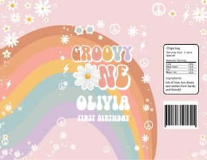 G101 - Groovy chip bag: G101 - Groovy chip bag