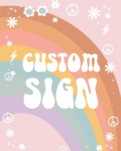G101 - Groovy custom sign: G101 - Groovy custom sign