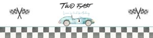 R101 - Race car bottle label: R101 - Two Fast Birthday Package