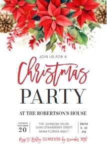 CH108 - Christmas invitation: CH108 - Christmas invitation