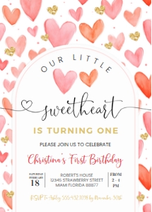 VA104 - Valentine invitation: VA104 - Valentine invitation