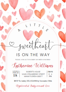 VA203 - Valentine invitation: VA203 - Valentine invitation