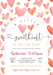 VA204 - Valentine invitation: VA204 - Valentine invitation