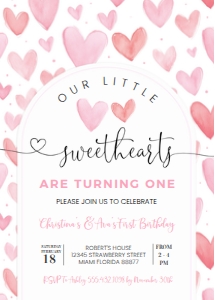 VA105 - Valentine invitation: VA105 - Valentine invitation