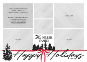 Holiday Moments Christmas Card - Red: Holiday Moments Christmas Card