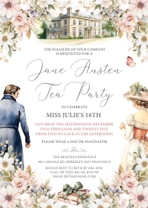 Bundle of 3 Jane Austen Mansion design preview