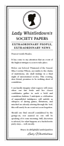 4 x 9 Lady Whistledown Society Bachelorette Announce design preview