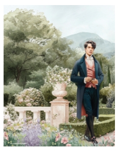8 x 10 / A4 Regency Screen design preview