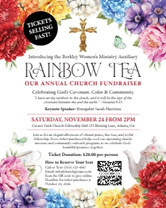 8x10 12x18 Church Rainbow Tea Posters design preview