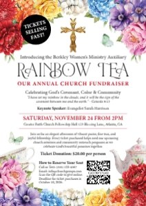 A4 A3 Church Rainbow Tea Posters design preview
