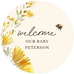 BS_Bee_001_Cupcake Topper design preview
