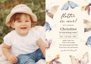 BD_Butterfly_001_Card with Photo design preview