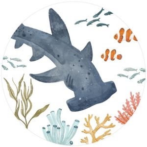 BS_Ocean_002_Cupcake Topper design preview