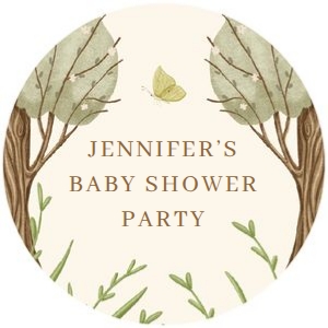 BS_Woodland_001_Cake Topper design preview