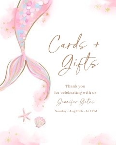 BS_Mermaid_001_Custom Sign 8x10 design preview