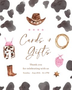 BS_Cowgirl_001_Custom Sign 8x10 design preview