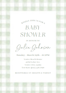 BS_Gingham Sage Green_001_Invitation Set design preview