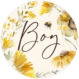 GR_Bee_001_Cupcake Topper design preview
