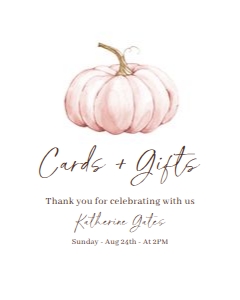 BS_Pumpkin Pink_002_Custom Sign 8x10 design preview