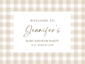 BS_Gingham Brown_001_Vinyl Banner 24x18 design preview