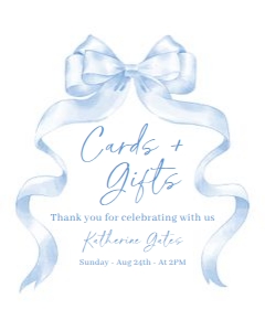 BS_Bow Blue_001_Custom Sign 8x10 design preview