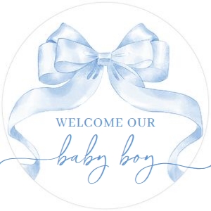 BS_Bow Blue_001_Cupcake Topper design preview
